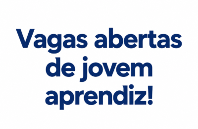 Vagas abertas de jovem aprendiz no Brasil